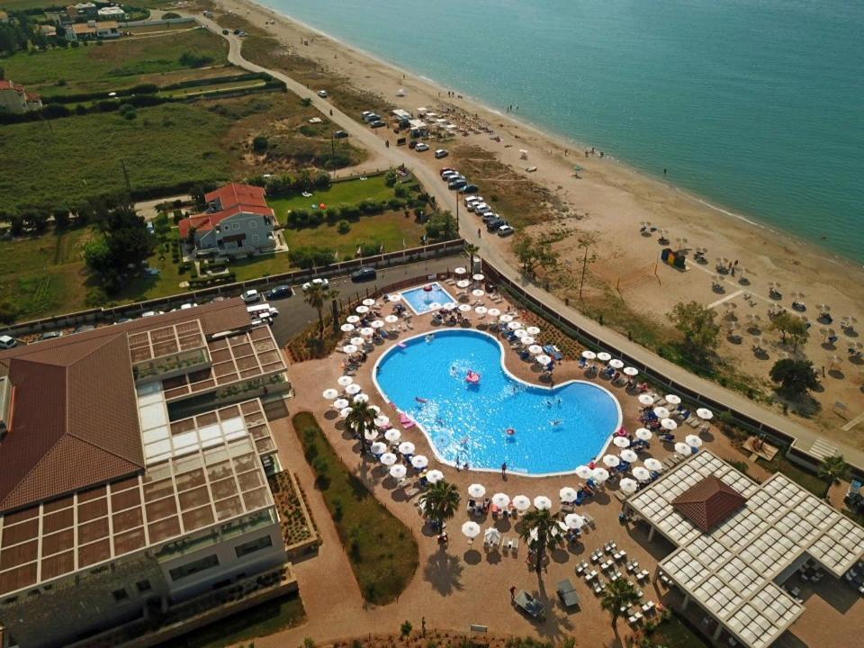 Almyros Beach Almiros Beach Exterior foto Aerial view of the beach