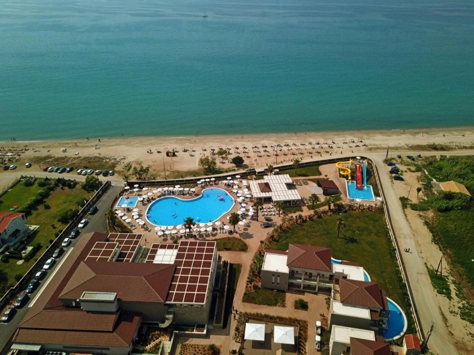 Almyros Beach Almiros Beach Exterior foto Aerial view of the beach